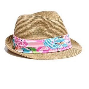 Lilly Pulitzer for Target Girls Hat Nosie Posey